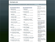 Tablet Screenshot of dystopia.com